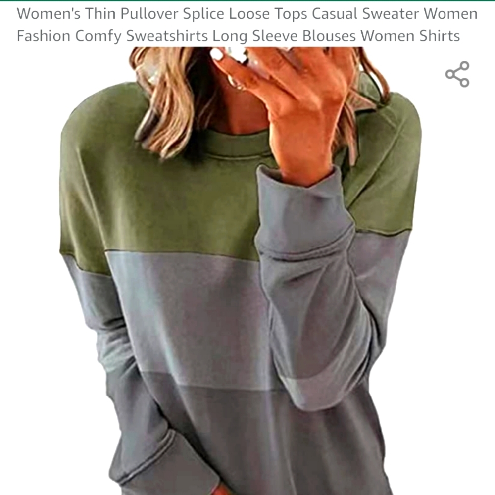 Color block Sweatshirt